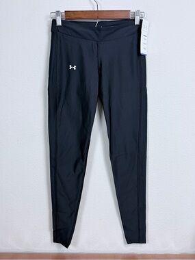 Under Armour Black Compression Leggings ColdGear S NWT